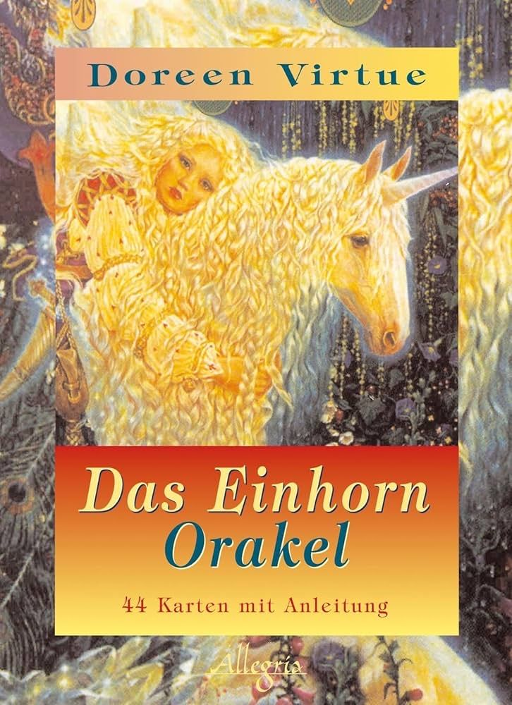 Bücher: Kartenset Einhorn Orakel von Doreen Virtue – Neu (gemäss Beschreibung) aus Schnottwil von Kolobri76