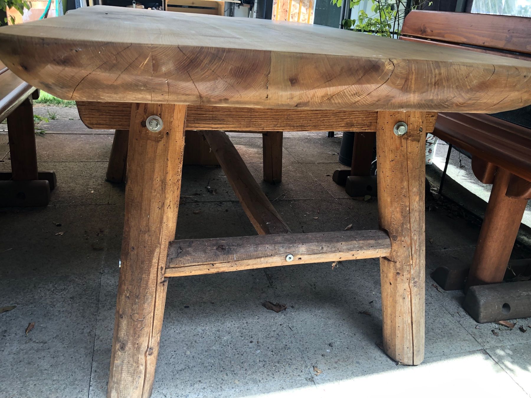 Tischset: Massiver Kirschbaumtisch mit Bänken – Gebraucht aus Bischofszell von Claudia.06 3