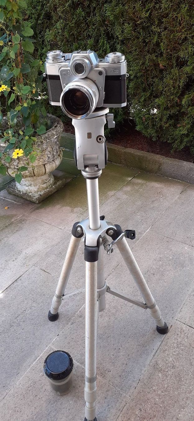 Treppiedi & Teste: Stativ 1960er - Silk Master Silk/Silk Tripod Delux – Usato da Mörschwil venduto da antiksalon21 7