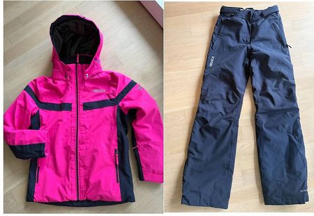 Skijacke mit Hose, jugendlich 13-14 J