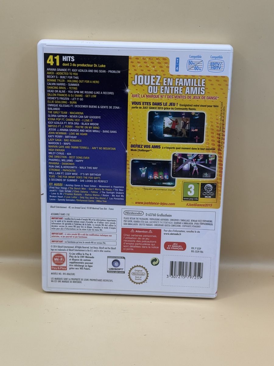 Nintendo Jeux: Just Dance 2015 Wii – D'occasion à Genève par sho_67qj 1