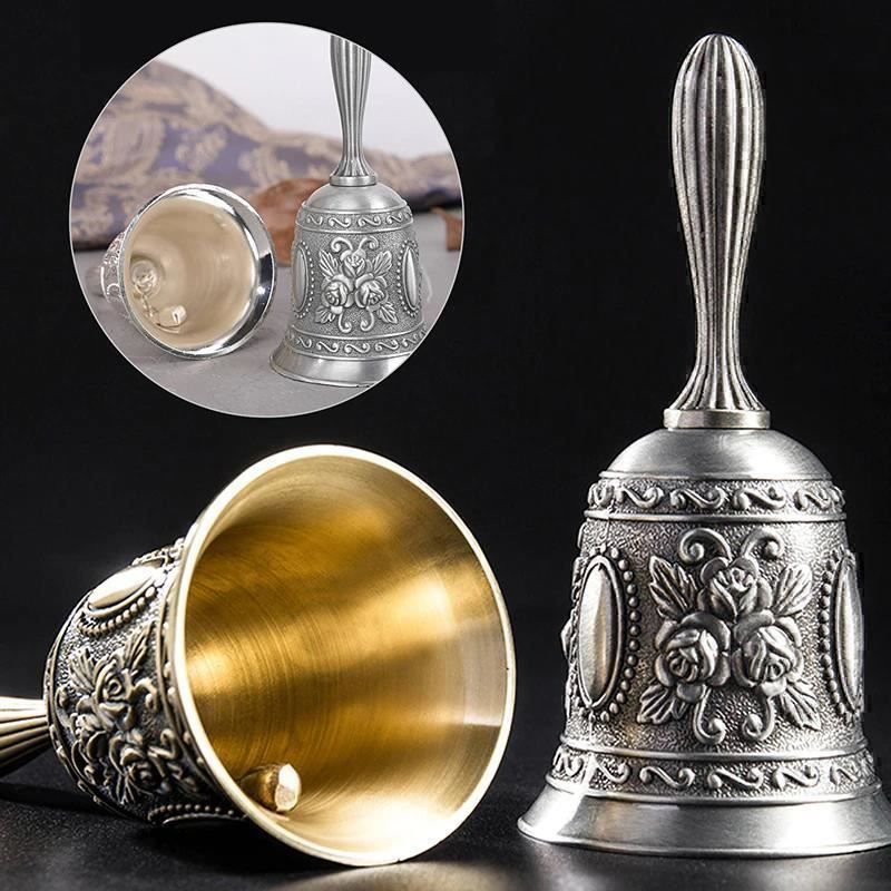 Glocken & Treicheln: Handglocke aus Metall im Retrolook – Neu und originalverpackt aus Gurmels von Swisspod 2