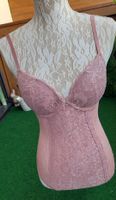 🌿 Spitzen Body Gr. 38 Altrosa Sexy Elegant Unterwäsche