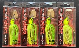 Sakura CAJUN Chatterbait 4er Mix-Set 1 - 10.5gr - 21gr