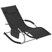 Gartenliege ergonomisch mit Schwingfunktion ROVELLA