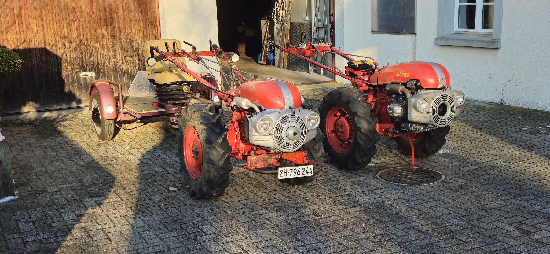Bucher Trattori: Zwei Bucher KT10 – Usato da Nürensdorf venduto da salibeer 1