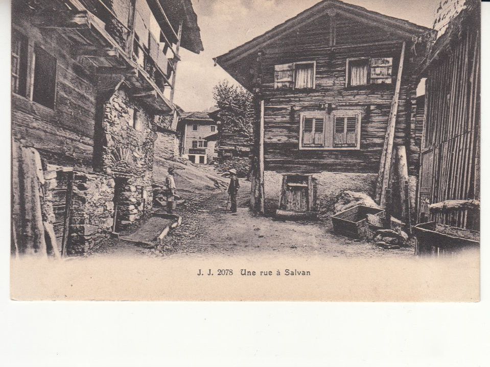 Ansichtskarten: Salvan 1923 – Gebraucht aus Bürglen TG von StampGraf
