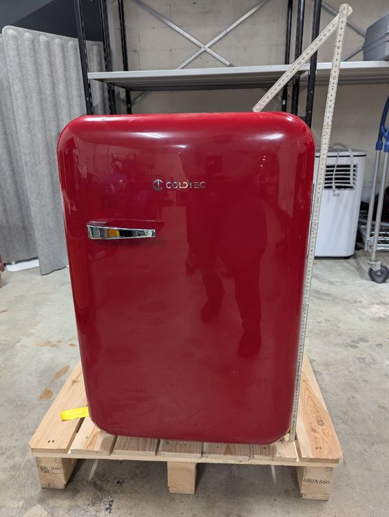 Red Retro Refrigerator COLDTEC KS107R (Gebraucht) in Aathal-Seegräben ...