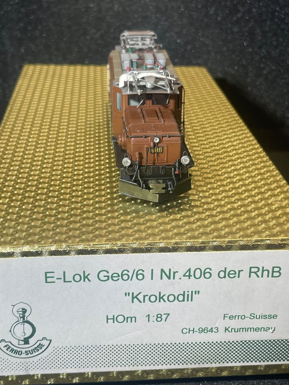 Ferro-suisse Modellini di ferrovie: Ferro Suisse Krokodil 406 – Usato da Pfäffikon SZ venduto da bkl_9zp9 8