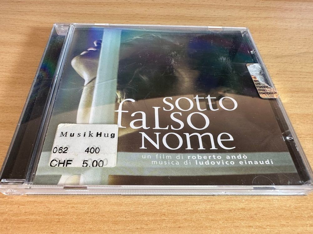 Ludovico Einaudi Sotto Falso Nome Kaufen auf Ricardo