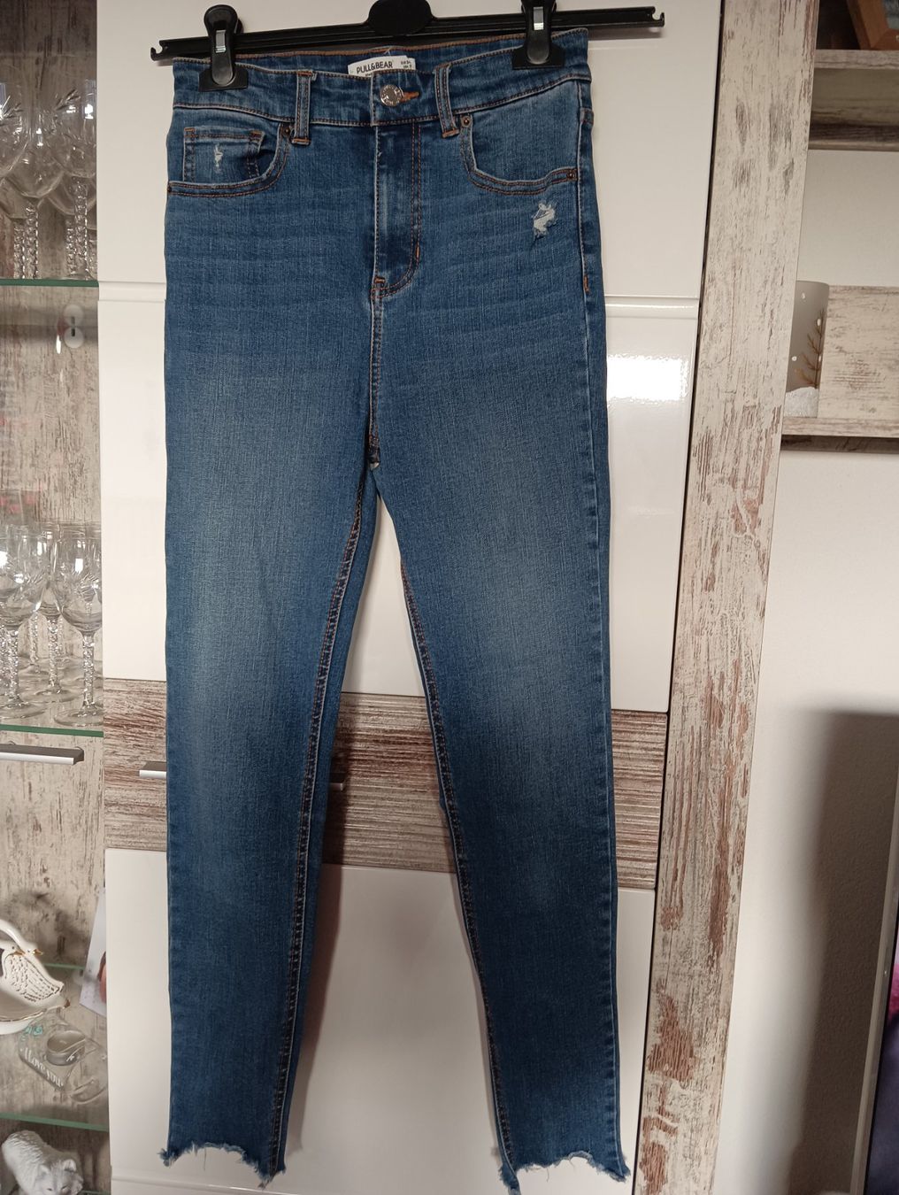 Jeans: Jeanshose Damen Gr. 34 Pull & Bear – Usato da Oberweningen venduto da Bumblebee2