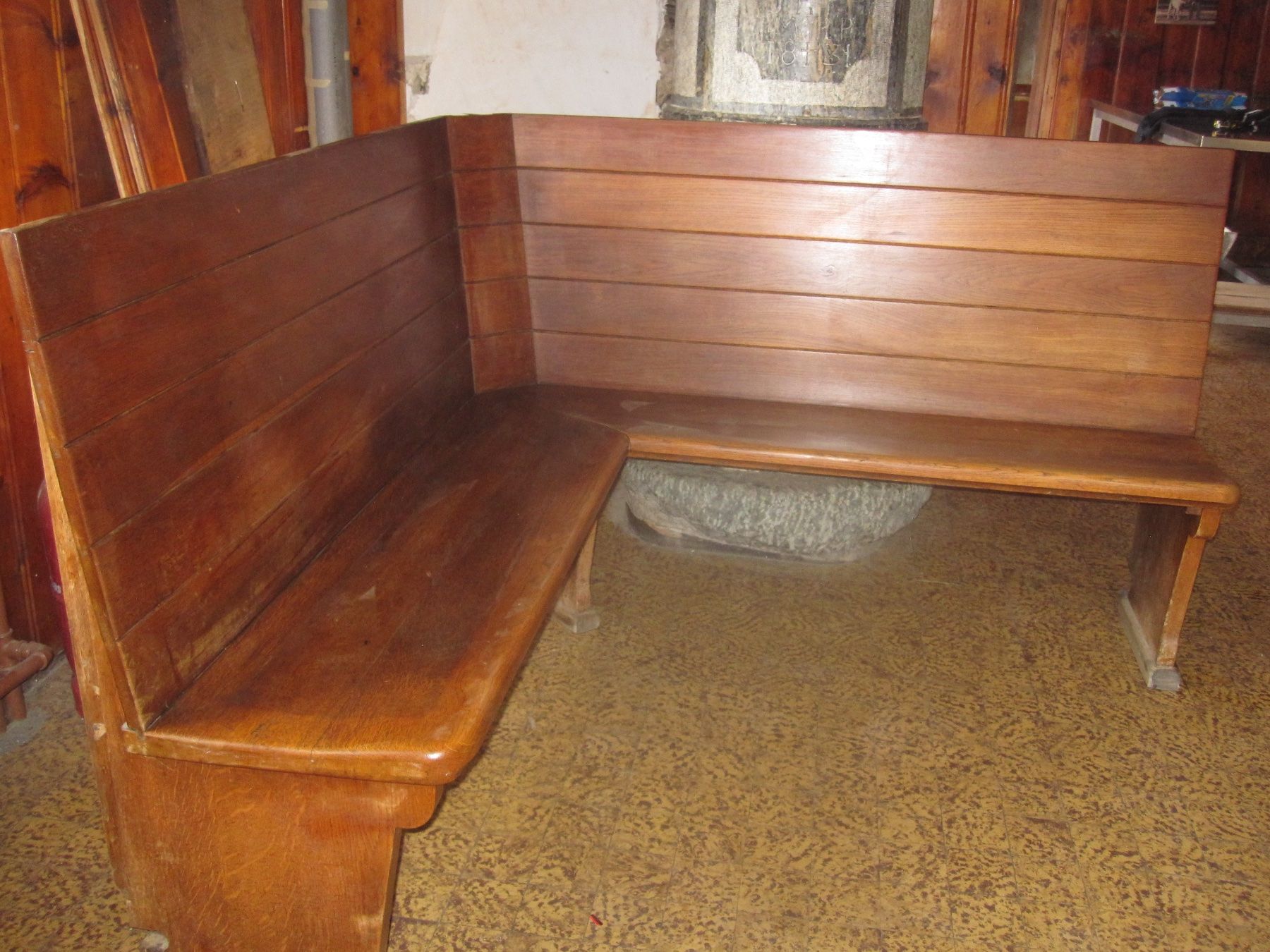 Panchine: Banc d'angle  bois massif – Usato da Ravoire venduto da feylet
