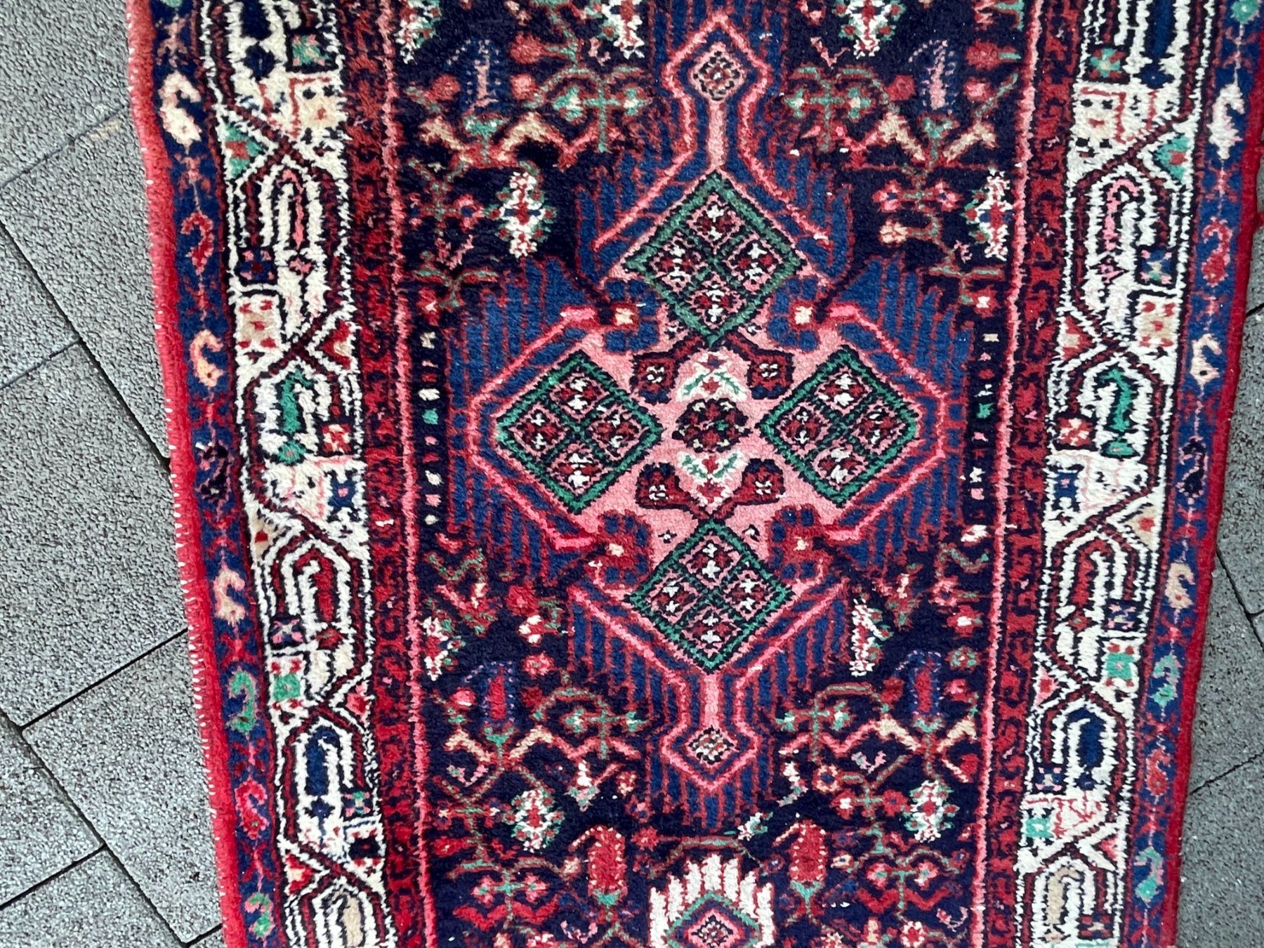 Tappeti: Echter Perserteppich Läufer 'Hamadan Zagheh' – Usato da Aarberg venduto da cos_86zf