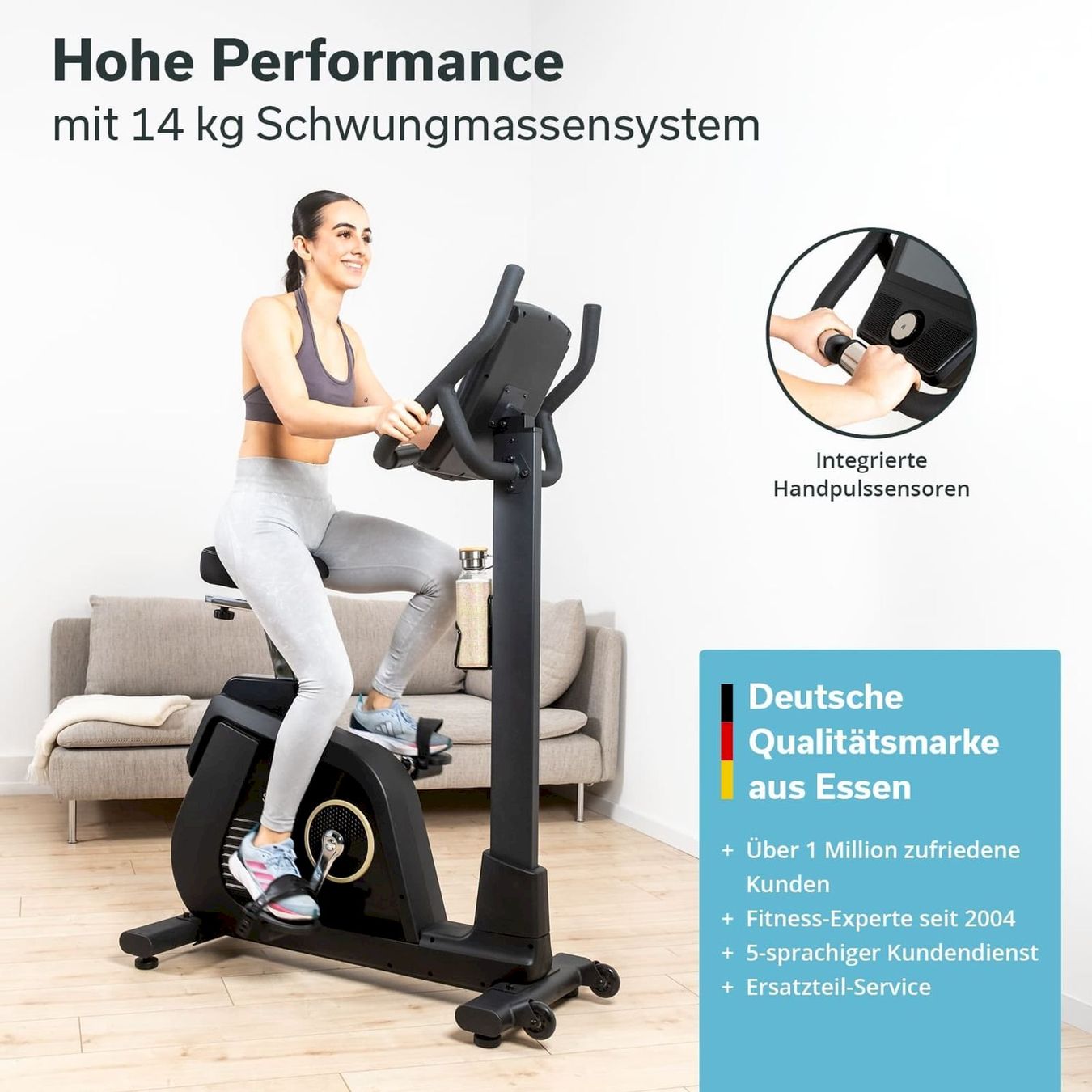 Hometrainer: Skandika Cykling P14 Ergometer Touch – Neu und originalverpackt aus Bottighofen von zaap 2
