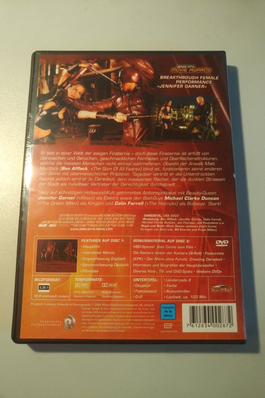 Tutti i DVDs: DVD - Daredevil - Versand A-Post nur CHF 2.50! – Usato da Siblingen venduto da the_92m7 1