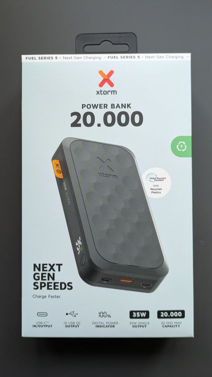 Xtorm Power Bank 20.000mAh 35W Next Gen Speeds Neu (Neu und ...