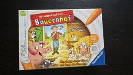 Brettspiel Rätselspass auf dem Bauernhof von tiptoi, neu