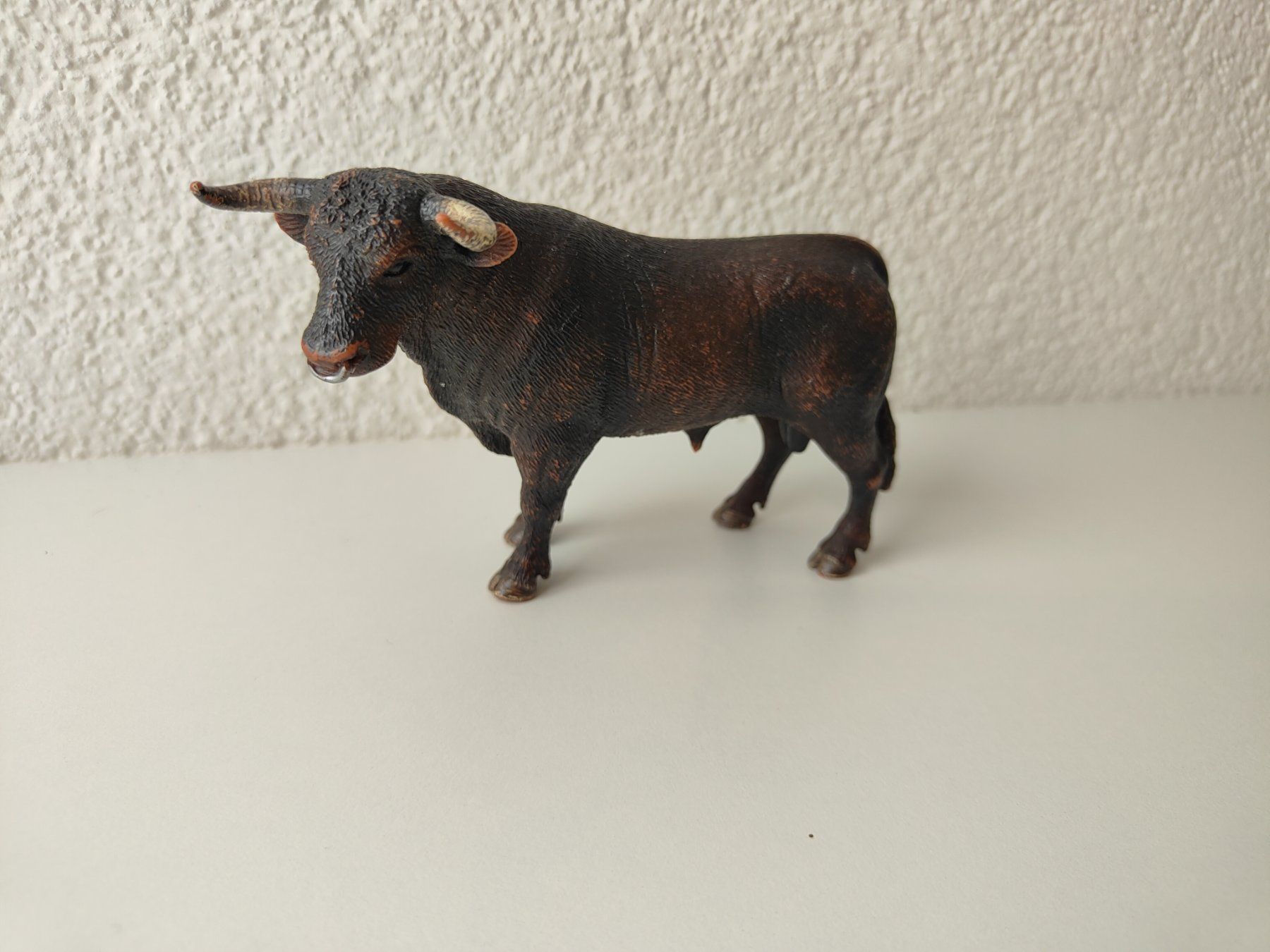 Schleich Statuette: Schleich Schwarzer Stier Kühe Kuh – Usato da Thalwil venduto da FigurenFreunde