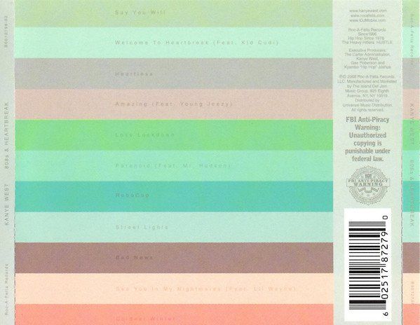 CDs: Kanye West - 808'S & Heartbreak – Gebraucht aus Uzwil von visions77 1