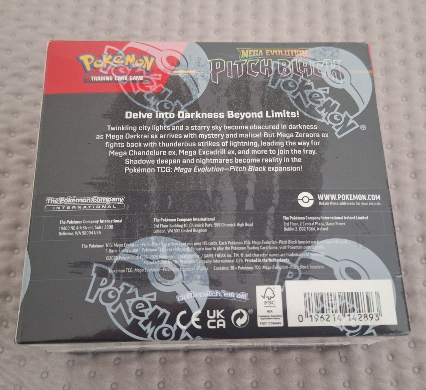 Pokémon Carte collezionabili: Pitch Black Booster Display - Booster Box Ab 1.- – Nuovo e nell'imballaggio originale da Naters venduto da poketrade11 3