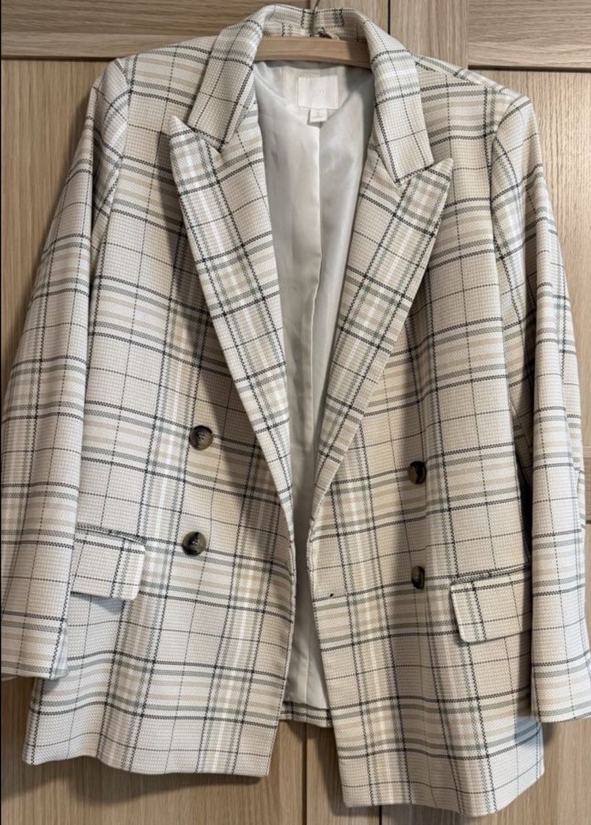 H&M Giacche: Blazer von H&M, Grösse M, kariert – Nuovo (secondo la descrizione) da Erlinsbach SO venduto da hallon480