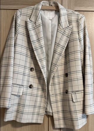 Blazer von H&M, Grösse M, kariert