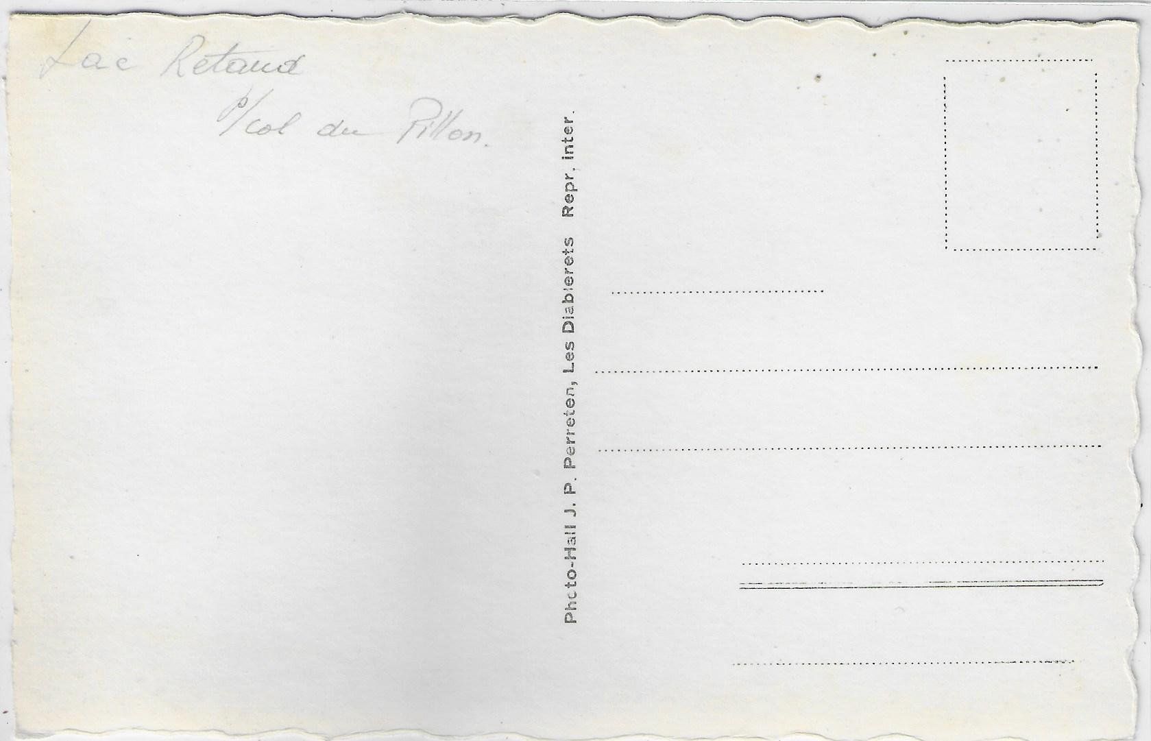 Cartoline postali: Lac Retaud - Meilleret et Charmossaire – Usato da Ettingen venduto da Kartenplanet 1