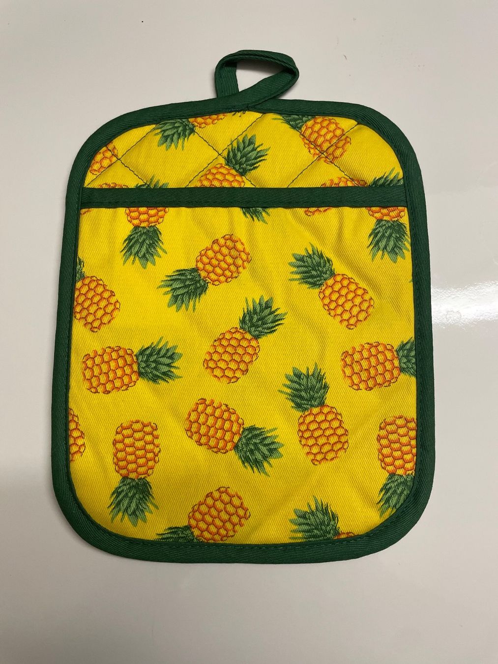 Elettrodomestici da cucina: Retro Pineapple Pot Holder Yellow Green Kitchen Te – Nuovo e nell'imballaggio originale da Buttikon SZ venduto da trzurigo