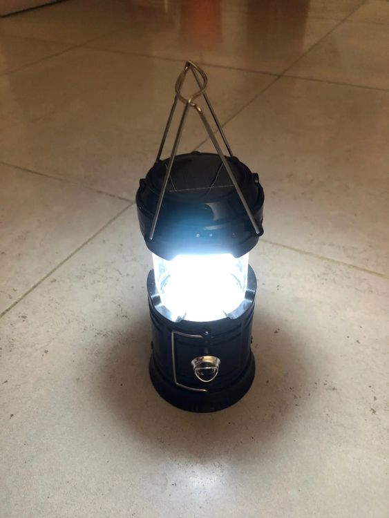 Lampen: ✅ NEU LED Campinglampe Solar Laterne – Neu und originalverpackt aus Wittenbach von ChinaDirekt3 5
