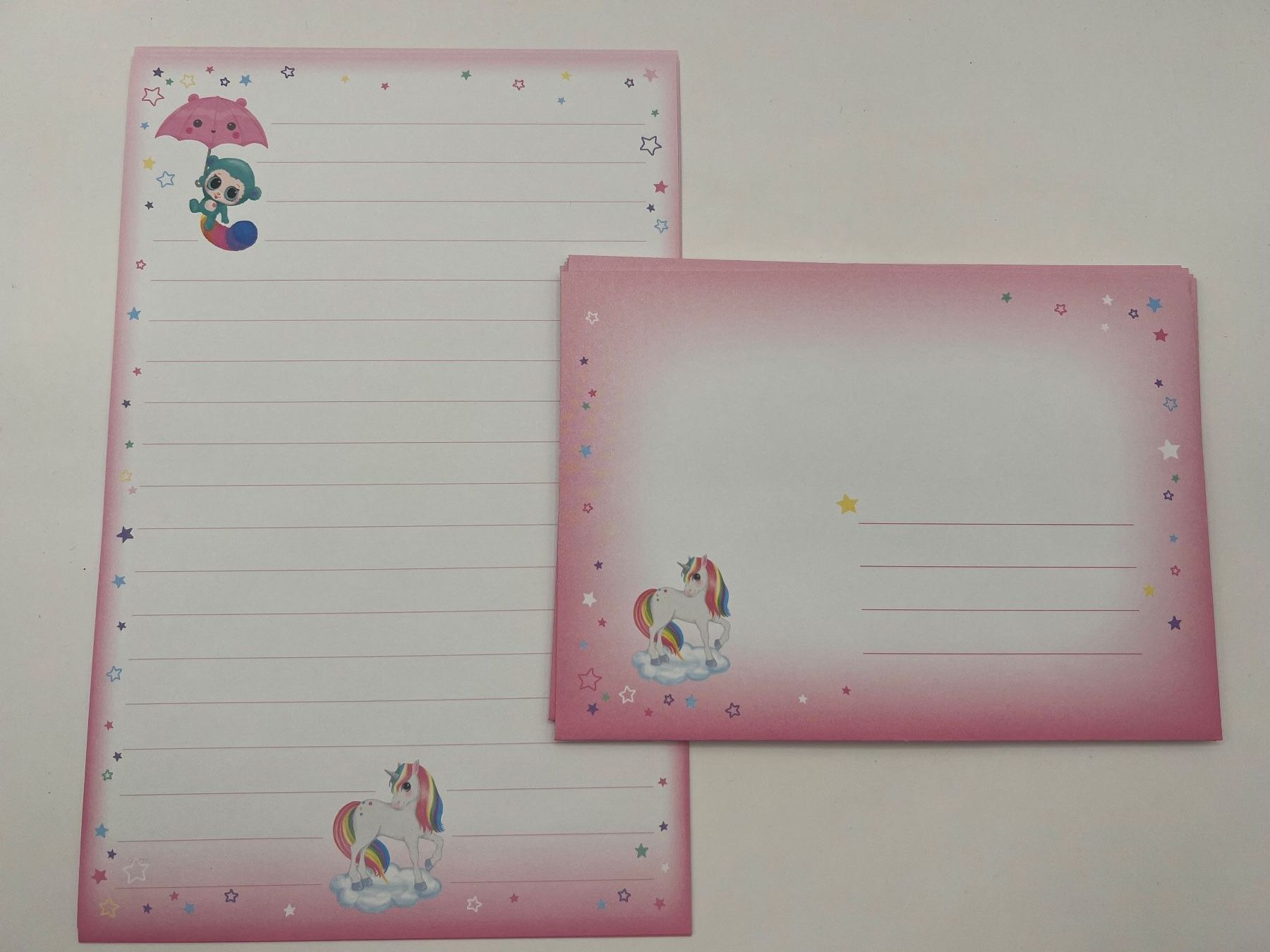 Carta: Briefpapier Set mit Stickern in Fächermappe Minimoomis – Nuovo e nell'imballaggio originale da Vaduz venduto da NotNeeded 5