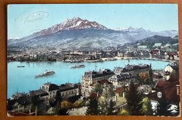 Luzern - Dampfschiff - 1908