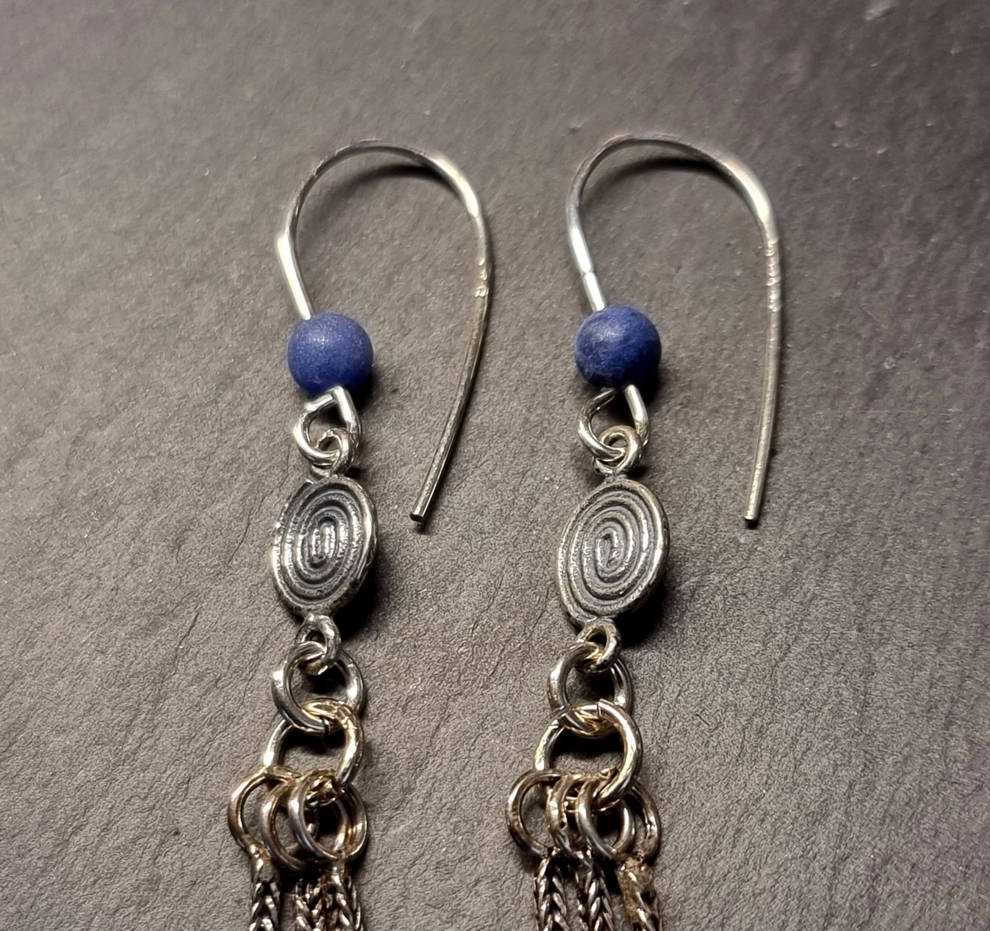 Orecchini pendenti & Orecchini a lobo: Boucles d'oreilles argent 925 lapis lazuli – Usato da Veyrier venduto da Leilazizou 3