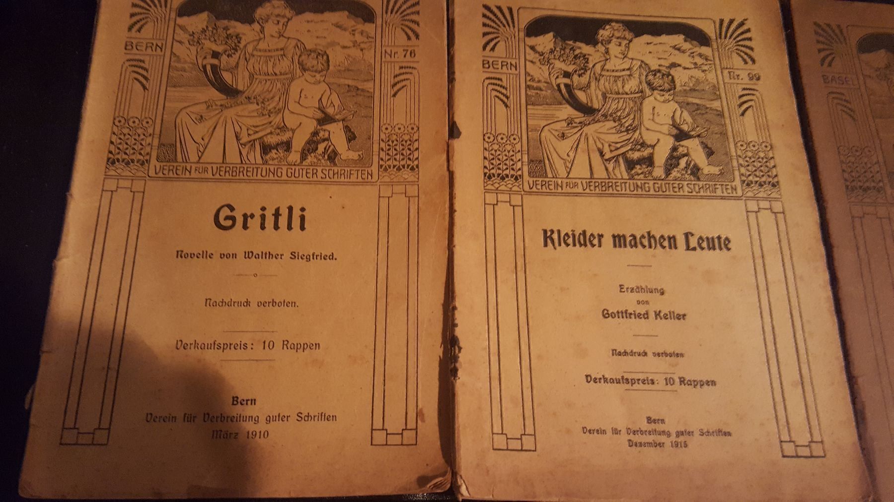 Riviste & Magazine: 5 antike schweizer Lese Hefte – Antico da Remetschwil venduto da Privatflohmi 2