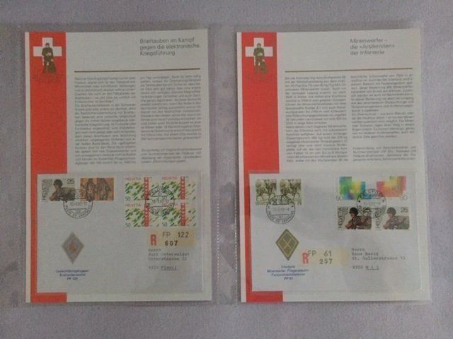 Alle Briefmarken: Album Schweizer Feldpost 28 Blätter – Neu (gemäss Beschreibung) aus Thalwil von holoarte 7