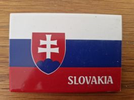 Magnet pour frigo - drapeau Slovaquie