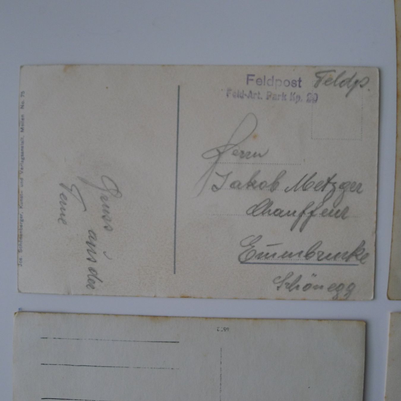 Cartoline postali: Lot Ansichtskarten Militär, Armee Soldaten, Pferd... – Usato da Ebikon venduto da SilvioFreund 6