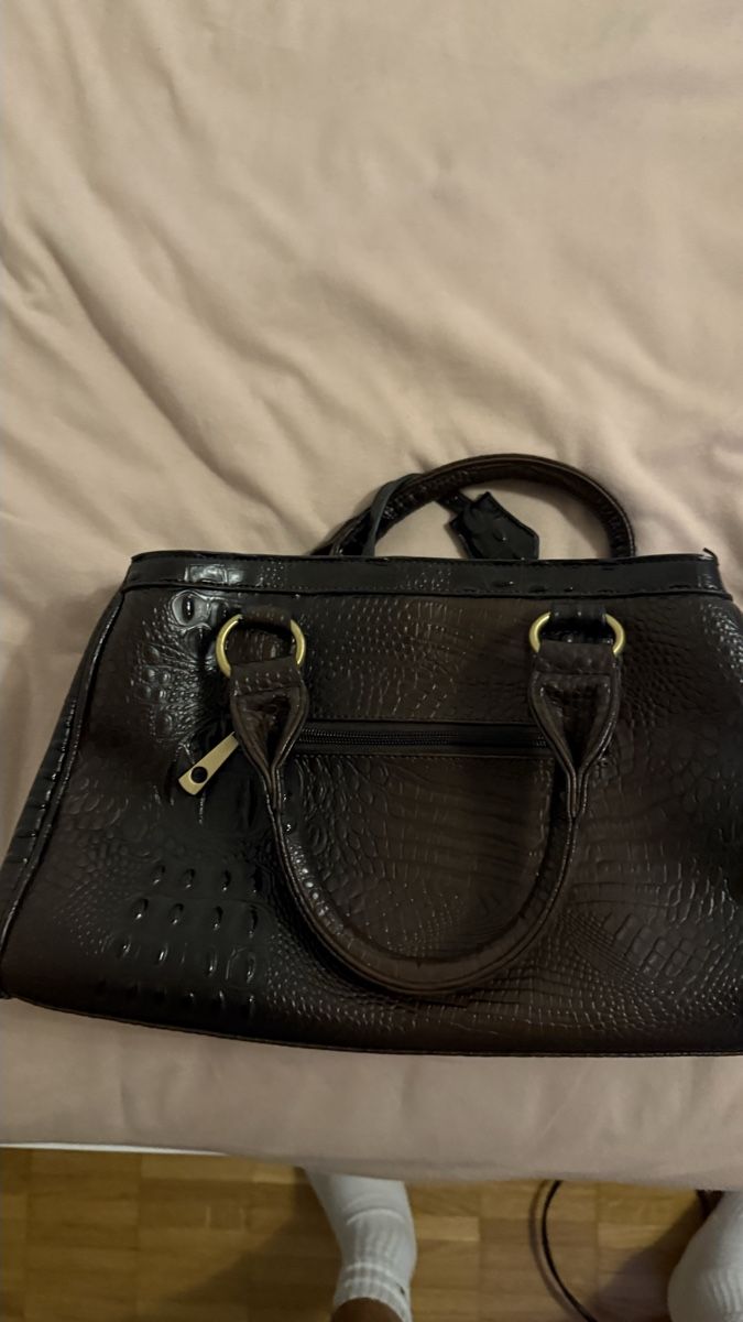 Borse da donna: Handtasche dunkelbraun – Usato da winikon venduto da lfisch04 2