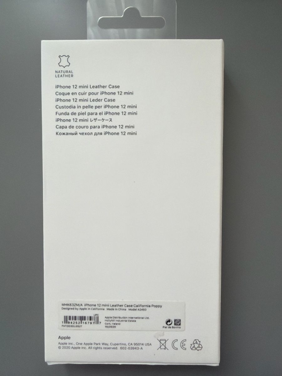 Apple Cover & Protezioni schermo: NEU iPhone 12 mini Leather Case Magsafe / gelb – Nuovo e nell'imballaggio originale da Jona venduto da dar_k2v9 1
