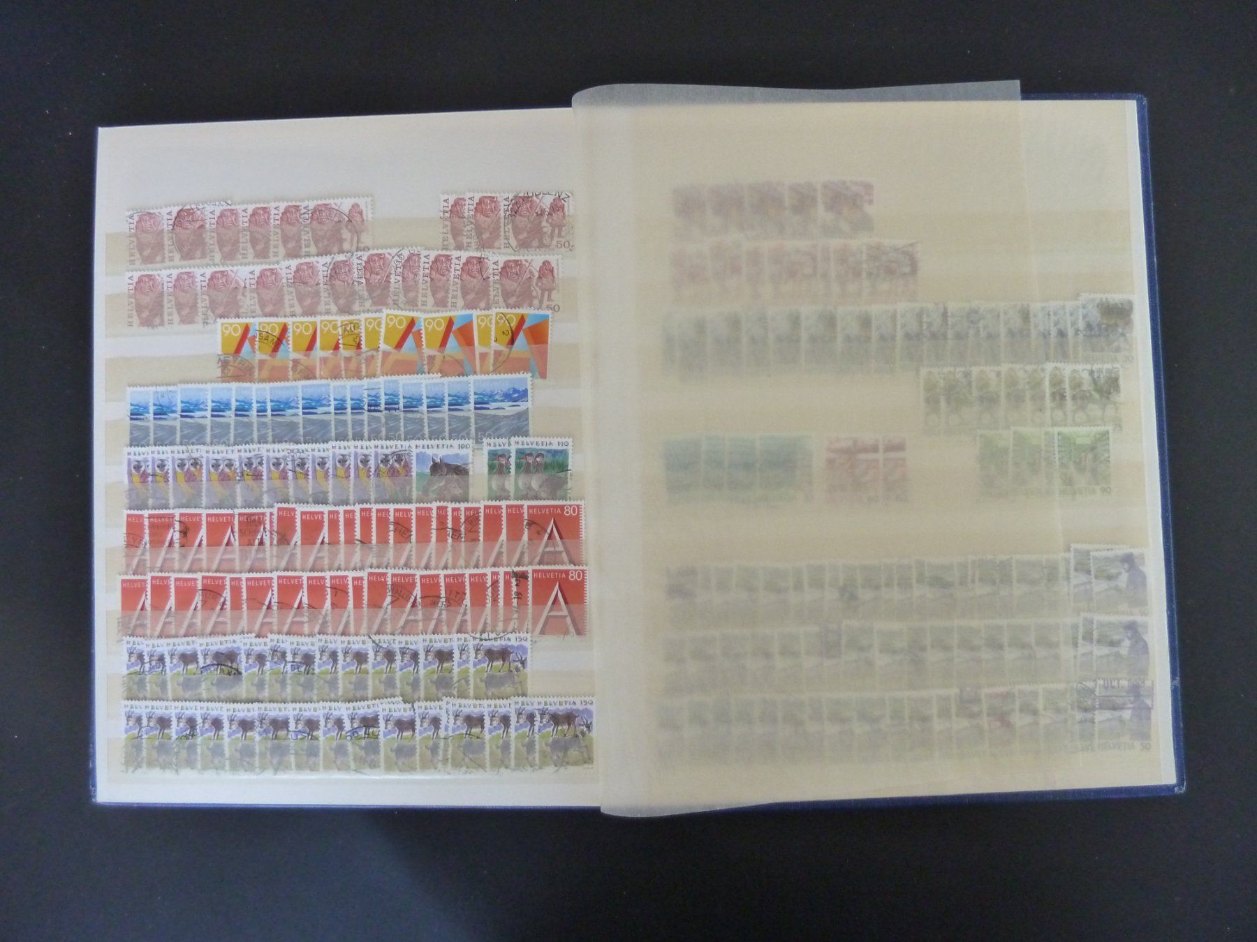 Alle Briefmarken: Lot CH (812) – Gebraucht aus Onex von BANGON80 7