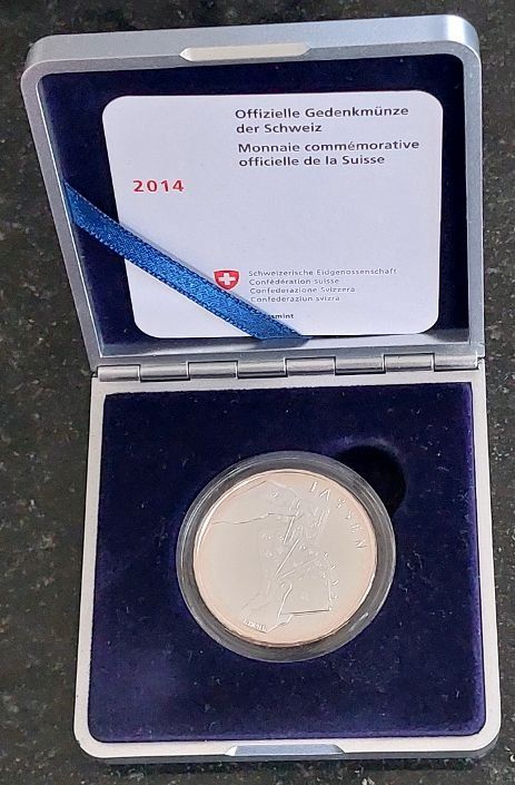 Tutti le monete: 20 Franken 2014 Silber pp Jassen Box – Nuovo (secondo la descrizione) da Arch venduto da moneyswiss