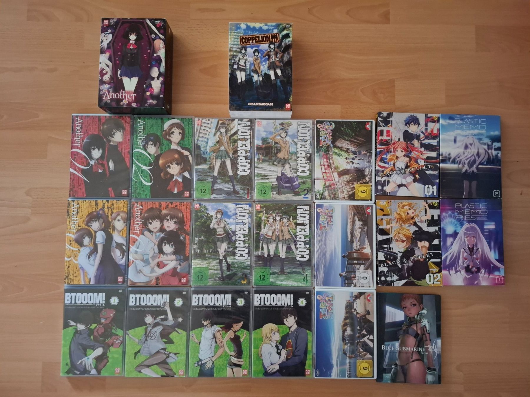 Tutti i DVDs: Anime Set 20tlg. – Nuovo (secondo la descrizione) da Halten venduto da ast_mzm8