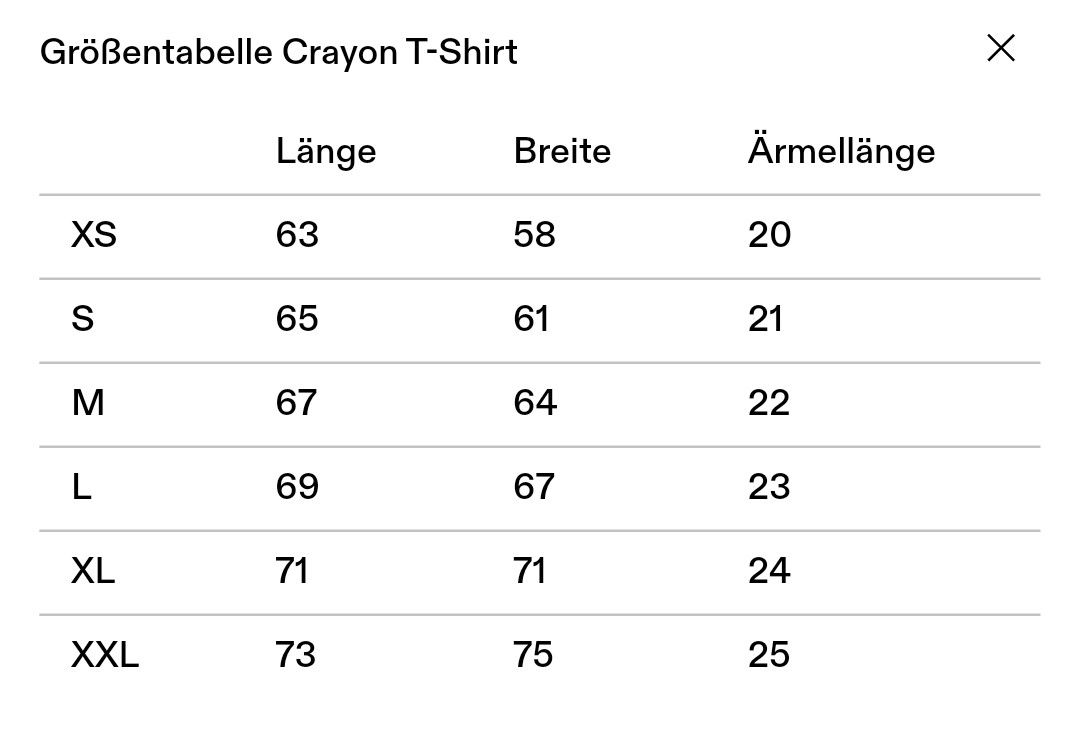 Ola Kala T-shirt: Crayon T-Shirt Oversized White XS – Nuovo (secondo la descrizione) da Frick venduto da Kodec 3