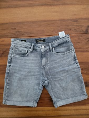 ONLY&SONS Herren Jeans-Shorts, Baumwolle-Denim-Stretch Gr.L