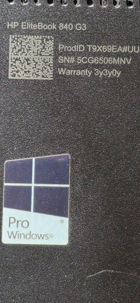 Hewlett Packard Notebook: HP EliteBook 840 G3 – Usato da Zürich venduto da mimi_zh 4