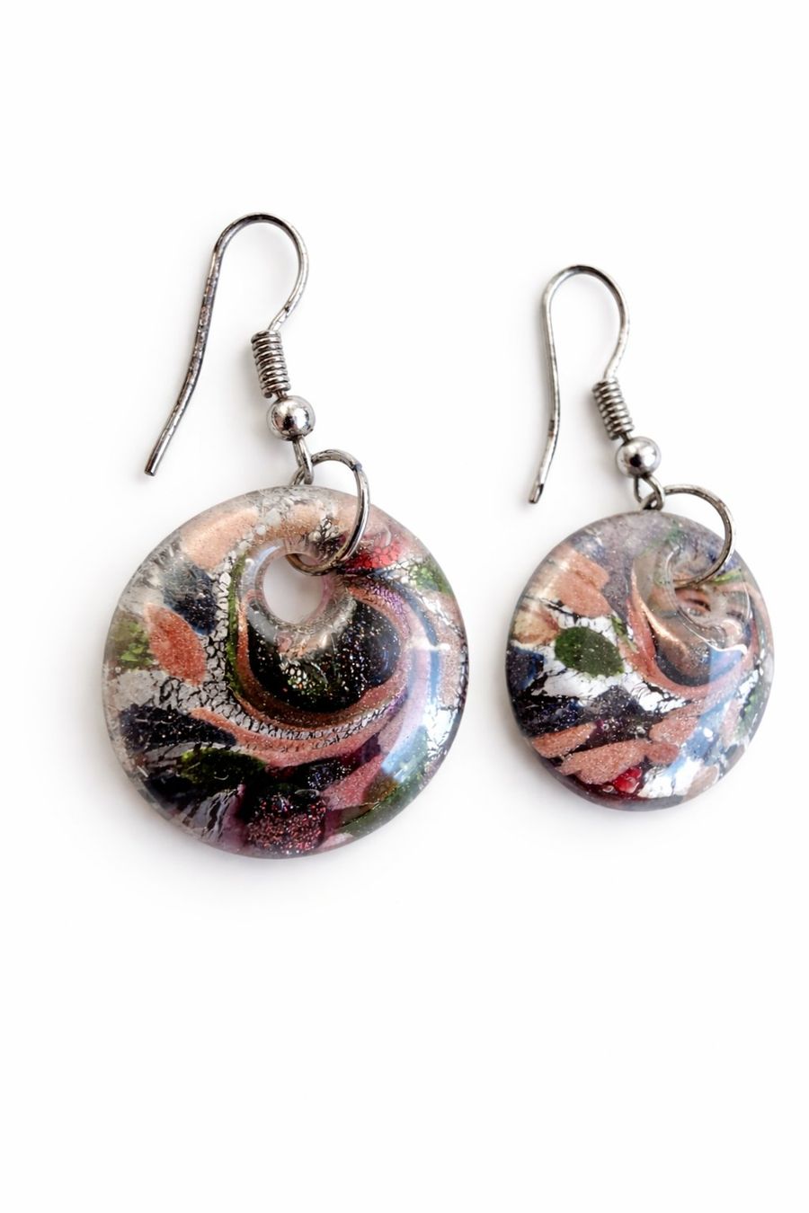 Murano Orecchini pendenti & Orecchini a lobo: Murano Glas Ohrhänger Bunt – Nuovo (secondo la descrizione) da Fully venduto da VaneaSelection 3