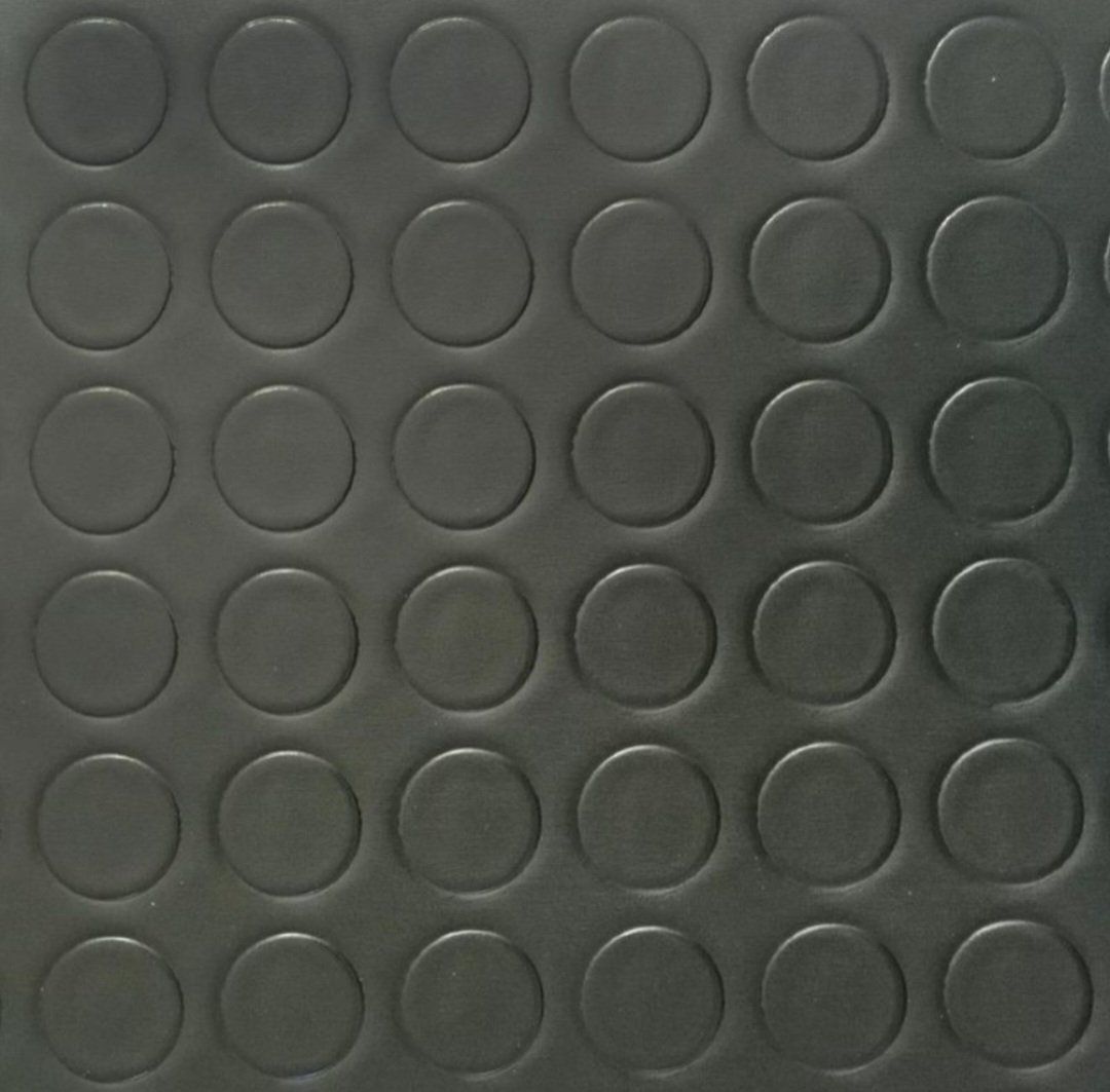 Rivestimenti per pavimenti: PVC Bodenbelag - Noppen schwarz - 66 m² – Nuovo e nell'imballaggio originale da Reinach BL venduto da HeTra20