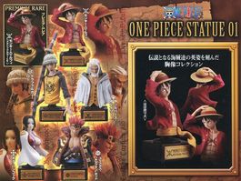 One Piece statue capsule série 01 complète