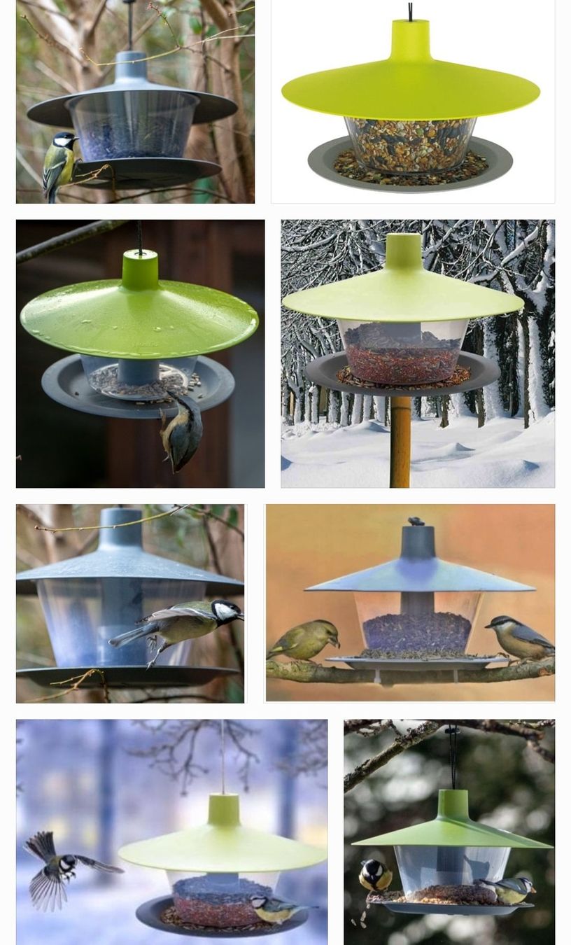 Vogelhäuser: Vogelhäuschen/Vogelfutterhaus Kunststoff grau – Neu und originalverpackt aus Winterthur von bibummi 9