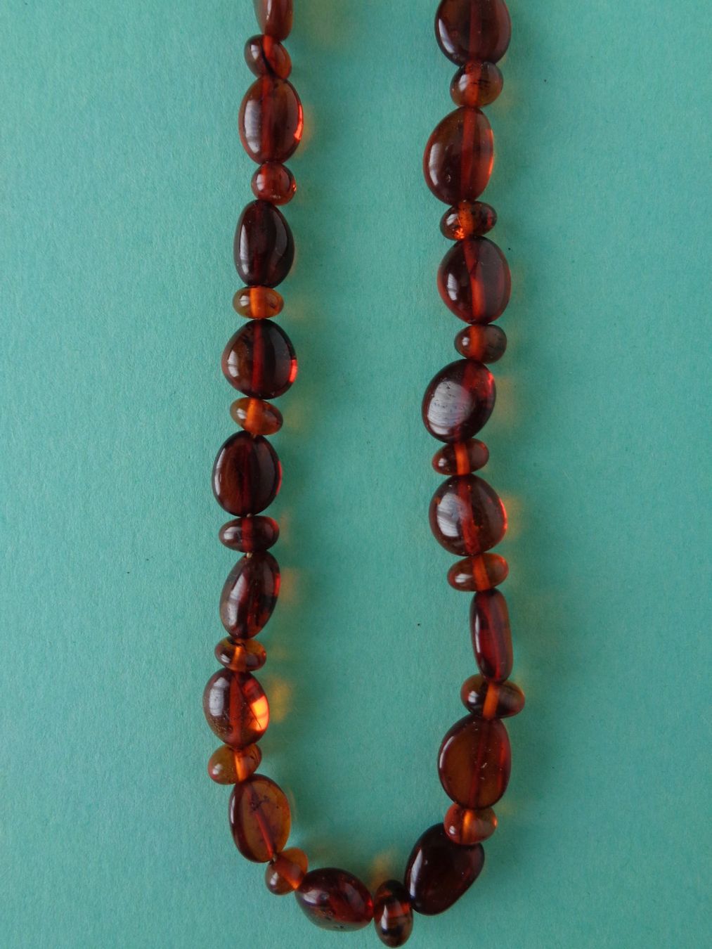 Catenine: Natur Bernstein Kette - Collier 46 cm. – Usato da Chur venduto da omonia 3