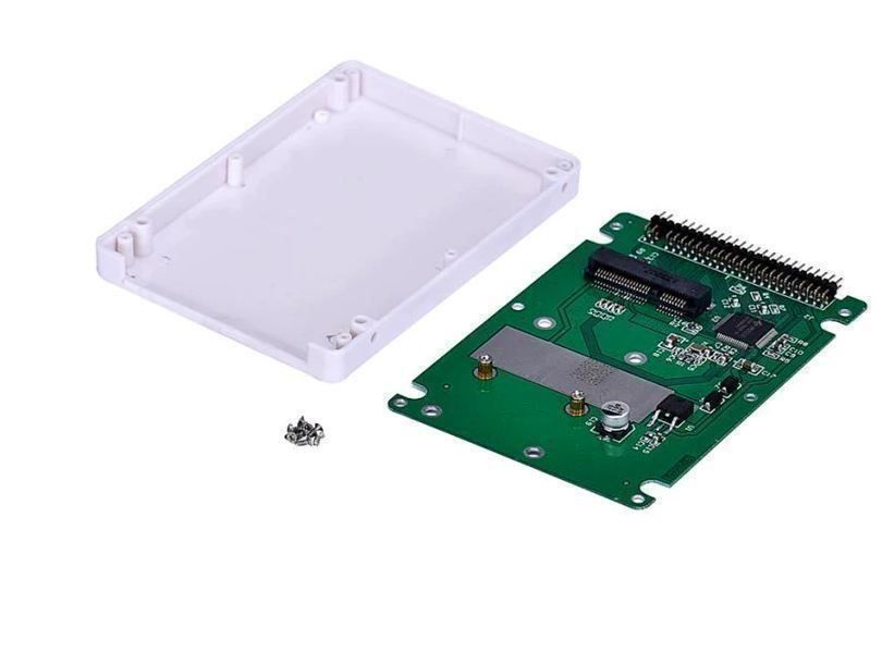 Laufwerke & Adapter: mSATA zu 2,5Zoll PATA/IDE Adaptergehäuse – Neu und originalverpackt aus Unterägeri von RmOnline 1